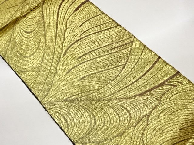 JAPANESE KIMONO / ZENTSU FUKURO OBI / WOVEN CURB